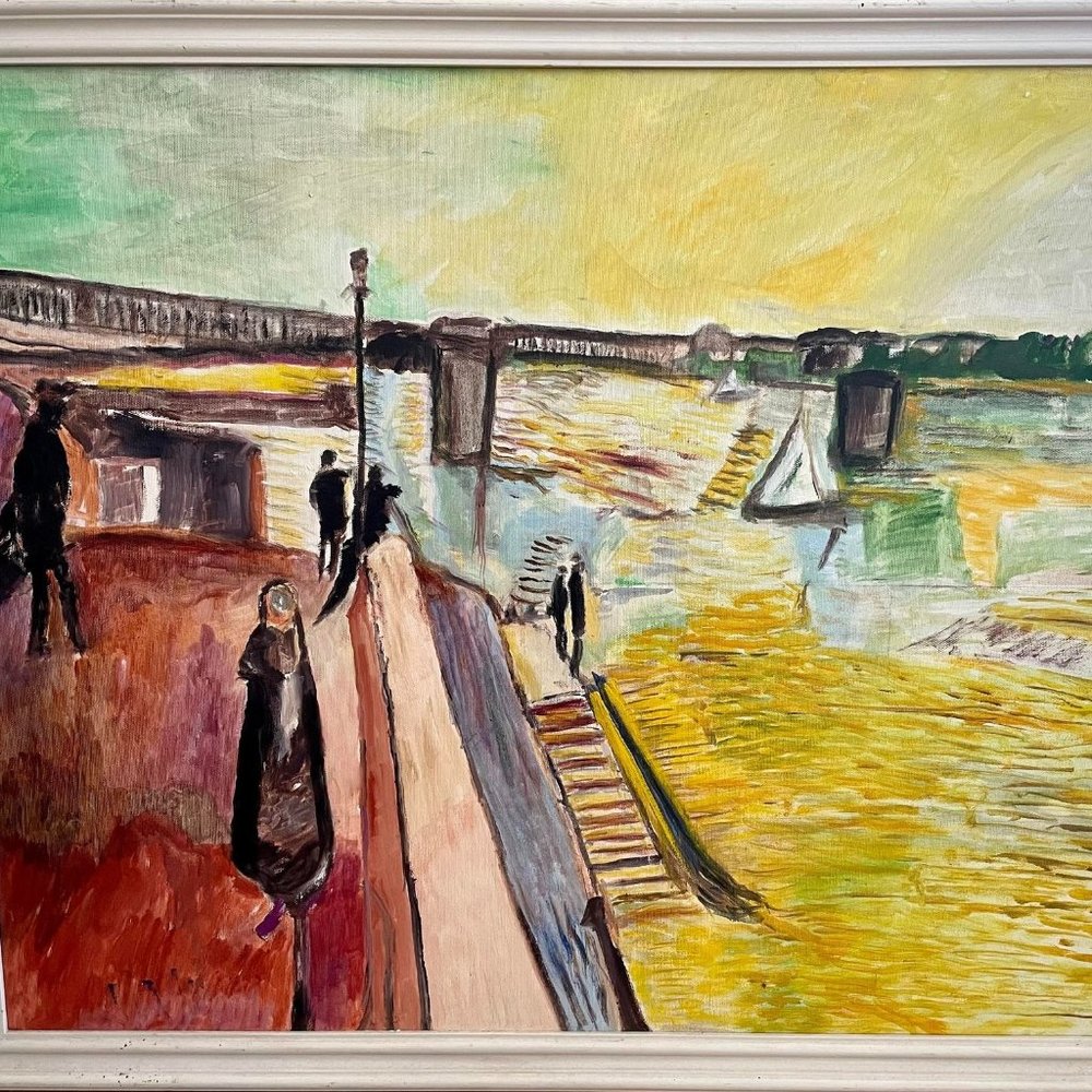 Mid Century Modern Original Art